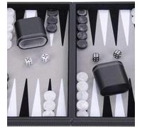 Backgammon Czarno-Biały Polska Gra Planszowa Towarzyska Best Polish Board Game