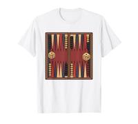 Backgammon Playing Grandpa Who Has Forgotten More Moves Than T-Shirt