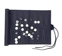 Backgammon Set 2 players Classic Backgammon Sets for Board Game with Premium Leather Zipper Portable and Travel Backgammon Set