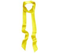BACKGARDEN Women 200cm Long Satin Sash Belts for Wedding Bridal Bridesmaid Dress Accessories, Bright Yellow, One Size