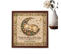 Background Banner - Embroidery Art Modern Ornament,Holiday Indoor Background Decor - for Bedroom Dining Room Livingroom Photography Family Gathering Birthday Mother's Day