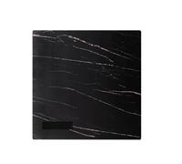 Background Board Concrete Cement Marbling Slate Texture Pattern Solid Color For Food Bloggers Product Shooting For Product(Black)