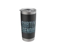 Background Character Energy Just Here for the Plot NPC Stainless Steel Insulated Tumbler