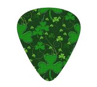 Background St Patrick'S Day Glitter Acoustic Guitar Picks - Premium Guitar Plectrum For Bass And Electric Guitar