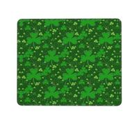 Background St Patrick'S Day Glitter Printing Large Gaming Mouse Pad, Computer Keyboard Mouse Mat Desk Pad For Gaming Rooms, Home Offices