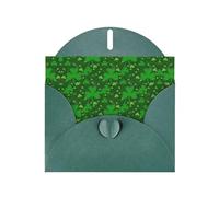 Background St Patrick'S Day Glitter Thank You Card Envelope 4x6 Inch Wedding Baby Shower Thank You Bride Shower Business Birthday.