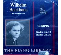 Backhaus,Wilhelm - Etüden Opp 10/25