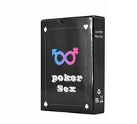 Backhoe Game Day Gifts Adult Couples Poker Game Poker Bedroom Night Games Gift For Him&Her Arboretum Game (Black, One Size)