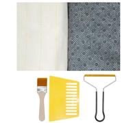 Backing Fabric for Rug Tufting - Polyester Cotton Tufted Area Rug with Marked Lines, Large Monk Fabric Kit with Non-Slip Backing |Carpet Making Supplies for Beginners and Teacher Enthusiasts