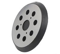Backing Pad for 5 Inch Orbital Sander BO5031 BO5030 Duty Rubber Base with Layer 8 Hole Disc Interface 125mm Replacement Part