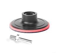 Backing Pad for Angle Grinder and Sander, 80mm/100mm Polishing Sanding | Disc Adaptor with Connecting Rod, M10/M14 Thread Interface, ABS Material for Surface Finishing Tasks(80mm+M10)
