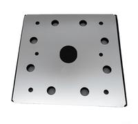 Backing Pad for DWE6411 Orbital Sander, Aluminum and Sponge Construction, Non-OEM Replacement Part N442697, Black/Silver Finish
