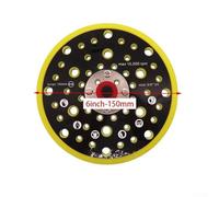 Backing Pad for Sanders 6 150mm with 9/15/17/52 Holes, 5/16-24 Thread, Medium Density Foam Offering Durability and Comfort for Extended Polishing Tasks (52holes)