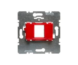 Backing Plate Single with Red Berker R.1/R.3 454001
