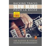 Backing Tracks Slow Blues pour la basse. Includes Media Online