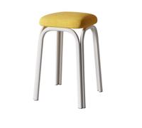 Backless Bar Stool Stackable Cushioned Padded Chair for Indoor Outdoor Kitchen or Rec Room