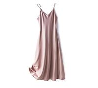 Backless Slip Sexy Long Dress Women Summer 2023 Solid Satin High Waist Evening Dress A Line Party Formal Occasion Dresses Pink
