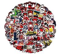 backlight 50 Choo-Choo Charles Cartoon Stickers Adhesive PVC Stickers for Kids Bags Skateboard Suitcase Guitar for Horror Game Fans Kids