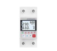 Backlight Adjustable Current Earth Leakage Protection Over Under Voltage Protector Relay Gague Power kWh Meter Ammeter Industrial Electrical Relays