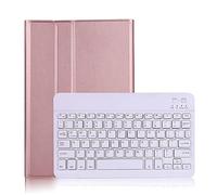 Backlight Keyboard Case for Samsung Galaxy Tab S6 10.5 2019,Slim Stand Cover Lightweight Case with Magnetically Detachable Wireless Keyboard for Galaxy Tab S6 10.5 SM-T860/T86 (Rose Golden)