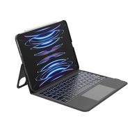 Backlit AZERTY Bluetooth Keyboard Case for iPad Air 10.9" / Pro 11" Shockproof