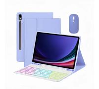 Backlit Keyboard Case Compatible with Samsung Galaxy Tab S10 Lite 10.9 | SM-X400/SM-X406B, 10.9-inch 2025, detachable Bluetooth keyboard, multi-colour backlight, auto sleep/wake and stand