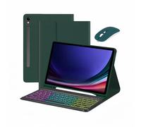 Backlit Keyboard Case Compatible with Samsung Galaxy Tab S10 Lite 10.9 | SM-X400/SM-X406B, 10.9-inch 2025, detachable Bluetooth keyboard, multi-colour backlight, auto sleep/wake and stand