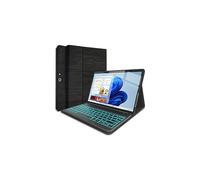 Backlit Keyboard Case for Microsoft Surface Pro 8 (2021 Release) 13 inch, UK Layout 7 Colors Backlight Magnetic Detachable Wireless Keyboard with