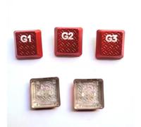 Backlit Keycaps G1 G2 G3 G4 G5 Key Replacements for Logitech G813/G815/G913/G915 TKL RGB Mechanical Gaming Keyboard