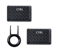Backlit Keycaps Replacement for GL Tactile Switch Logitech G813/G815/G913/G915 TKL RGB Mechanical Gaming Keyboard (2PCS Texture Ctrl Black)