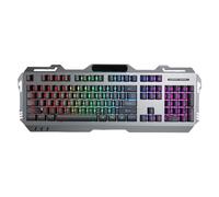 Backlit Wired Keyboard - Compact Keyboard, High Sensitivity | 104 Keys Portable Usb Keyboard, Quick Response for Laptops, Responsive Typing Experience, Durable Design, Ideal for Typists