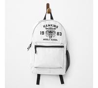 Backpack 110. Stranger Things Hawkins Middle School black version School Bag Travel 15"