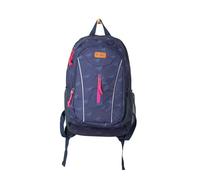 Backpack 20L Travel School Bag Day Pack Large Rucksack 7 Colours (Galloping Horse Navy)