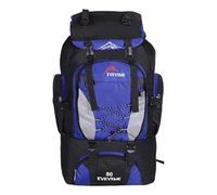 Backpack 75L Hiking Backpack, Water Lightweight Outdoor Sport Daypack Travel Bag for Camping Climbing Touring (Dark Blue) (Blue, 80)