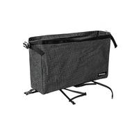 Backpack Accessory Pouch, Large 12L Capacity Accessory Pouch,Waterproof Extension Storage Pocket,Adjustable Strap Outdoor Bag For Backpack,Multi Purpose Gear For Climbing Fishing Gym Travel (Black)