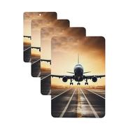backpack airplane Car Air Fresheners Cards 4 Pcs Hanging Fragrance Scented Cards Long-Lasting Car Aromatherapy Tablets for Wardrobe Bathroom Car Interior Mirror Pendant Gifts