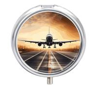 Backpack Airplane Pill Box Pill Case Pill Organizer Medicine Pill Organizer Weekly Pill Organizer Pill Holder Small Pill Case Pill Containers Pill Holder for Purse
