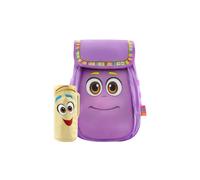 Backpack And Map Pencil Case Set Dora Purple One Size