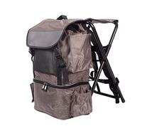 Backpack And Stool Combo Pack, 2 in 1 Collapsible Camping Fishing Chair Portable Folding Seat Picnic Backpack for Camping, Fishing, Hiking, Beach, BBQ, Outing