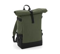 BagBase Backpack BG858 Block Roll-Top