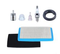 Backpack Blower Tune Up Kit Compatible With For Echo PB-8010H PB-8010T PB-9010T PB-9010H EB810 EB910, Includes Air Fuel Filter Foam Pre-Filter Line - For