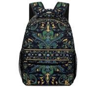 Backpack Boho Vintage Pai-Sley Bandana Print Backpacks Computer School Bag Durable Pack Back For College Work School