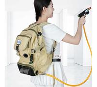 Backpack Car Washing Machine(Full Charge Endurance: 3-4 Cars/Time), Pressure Washer - Rated Pressure Range: ≥2.5mpa & ≤25mpa, for Deep Cleaning Tools