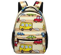 Backpack Cartoon Cars Rucksack Men and Women Pack Back Computer Backpacks for Student Laptop Work
