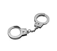 Backpack Charms Personalized Handcuff-shaped Handcuff Charm Keychain Creative Keychain Metal Keychains Hand Held Alarm for Women (B, One Size)