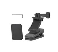 Backpack Clip For DJI Action 5Pro, Mount Magnetic Bracket Quick Release Sports Camera Holder Adjustable Strap Mount Bracket for Outdoor Sports Photography, 360 Degree Rotatable
