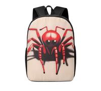 Backpack Cute little red spider Travel Casual Laptop Backpack 17 inch Waterproof Hiking Daypack for Men Women