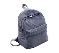 Backpack Cute Small Corduroy Mini Backpack for Womens Mini Girls Steamedbun Japanese Portable Ladies Small Bags with Adjustable Strap for Walking, Shopping, Travel Dating College