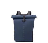 Backpack Delsey Turenne Soft ROLLTOP Bleu 46x40x14 cm