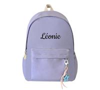 Backpack DIY Toddler Backpack With Name Customized Kids Back Pack For Boy & Girls Custom Cute Small Bag Child Bookbag For School & Travel Preschool Kindergarten Elementary Mini (Purple, One Size)